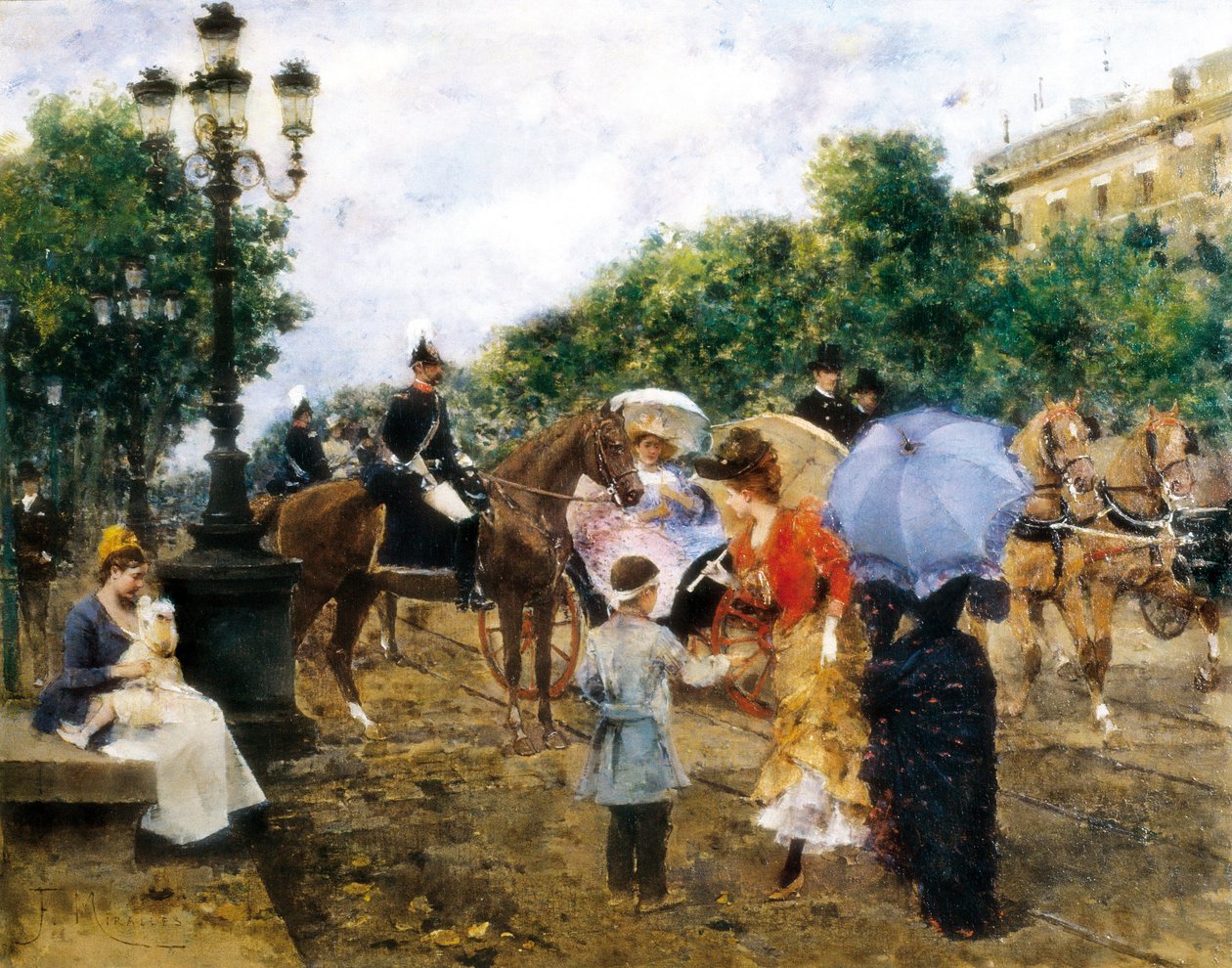 Paseo de Gracia tekijältä Francesco Miralles Galaup