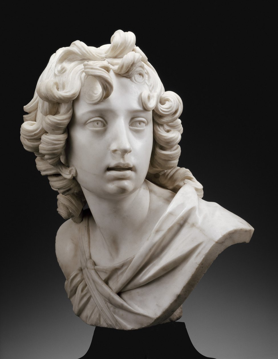 Nuorten rintakuva, mahdollisesti Pyhä Johannes Kastaja, 1630-40 tekijältä Francesco Mochi