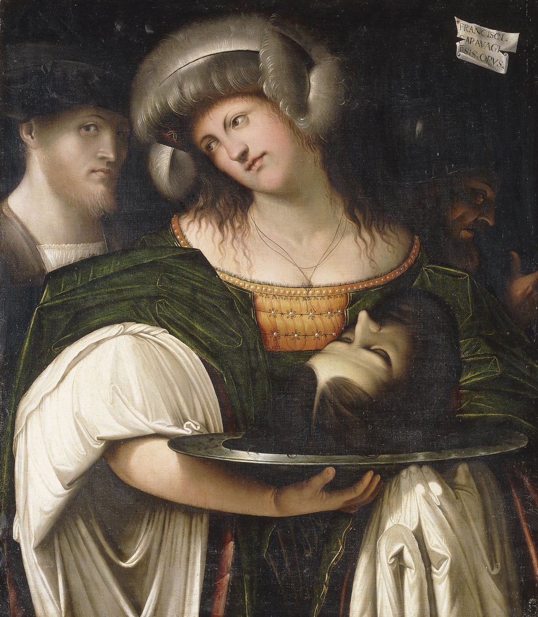 Judith Holofernesin pään kanssa tekijältä Francesco Ortensi di Girolamo dal Prato
