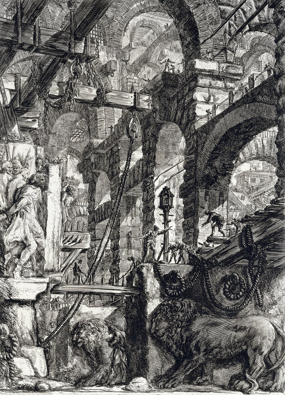 Vankila V tekijältä Francesco Piranesi
