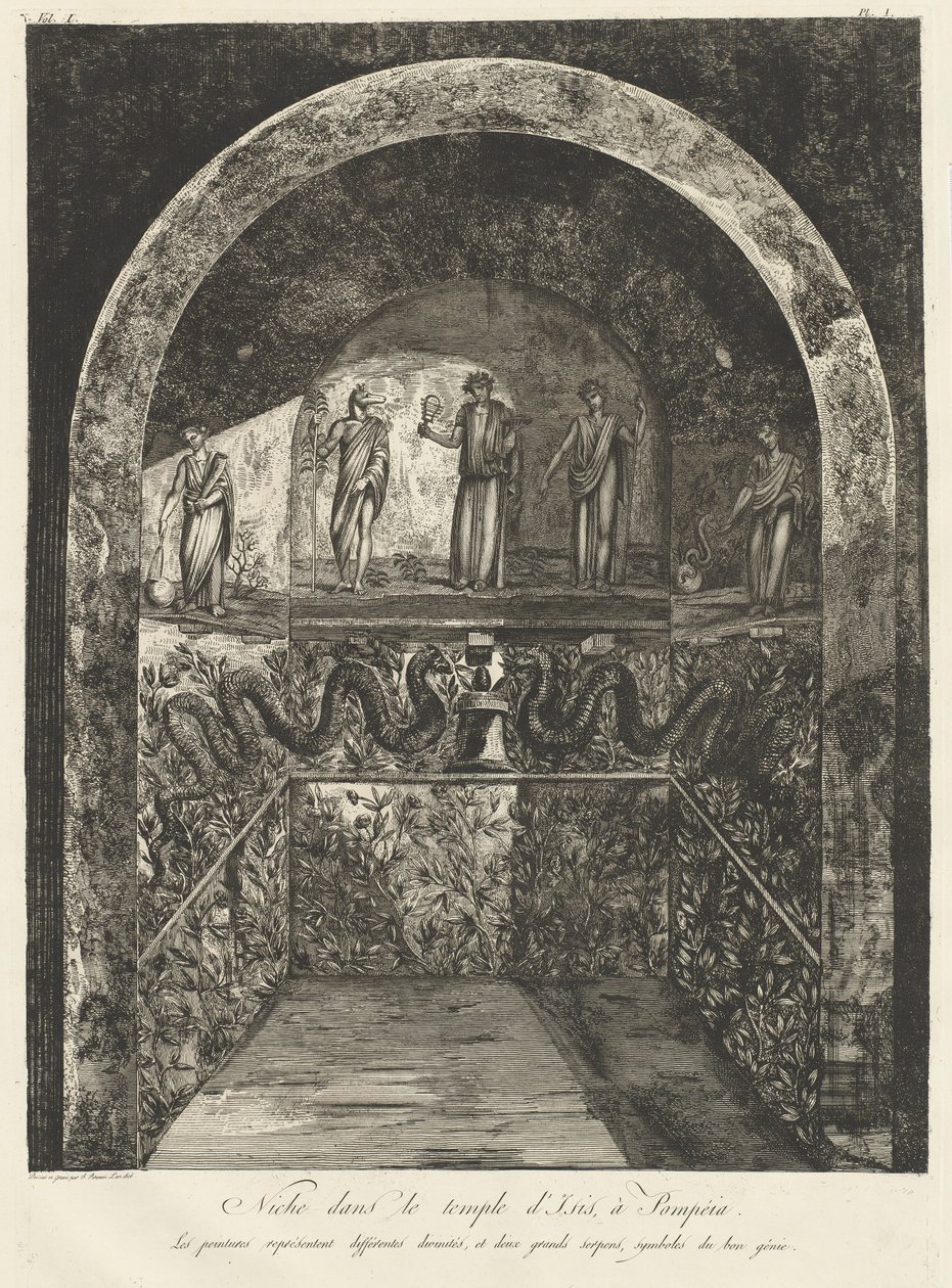 Magna Graecian antiikki (I osa) tekijältä Francesco Piranesi after Giovanni Battista Piranesi