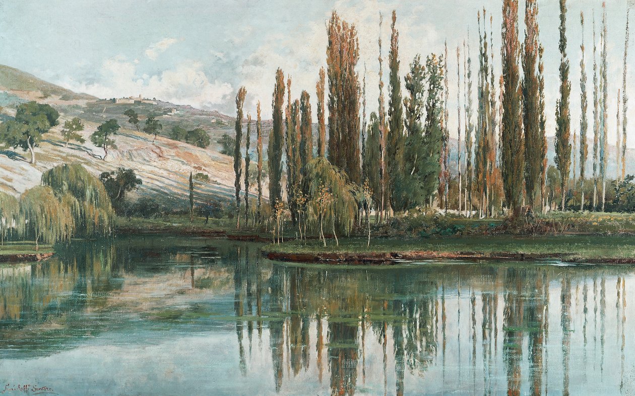 Clitunnon lähteet tekijältä Francesco Raffaele Santoro
