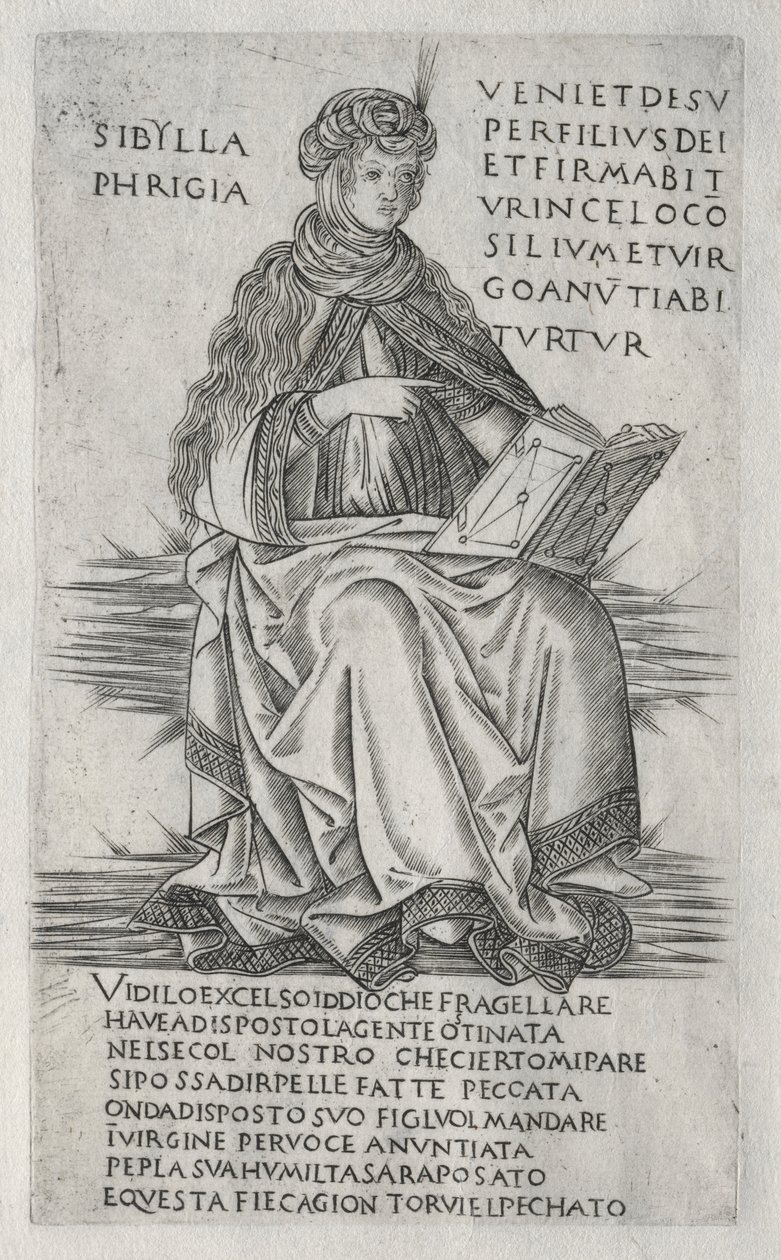 Sibylit: Fryygian Sibyl tekijältä Francesco Rosselli