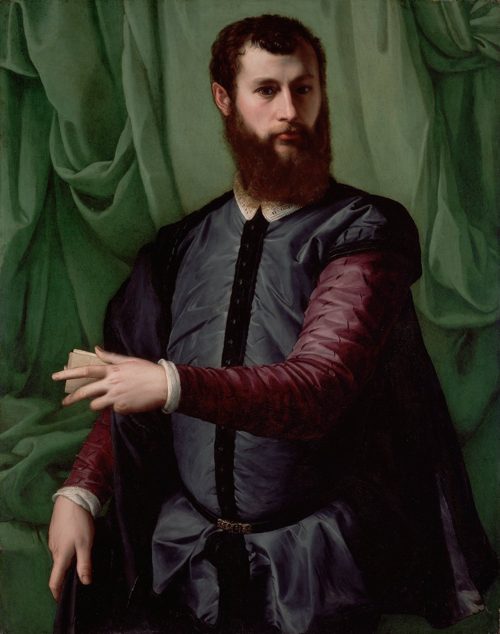 Miehen muotokuva tekijältä Francesco Salviati