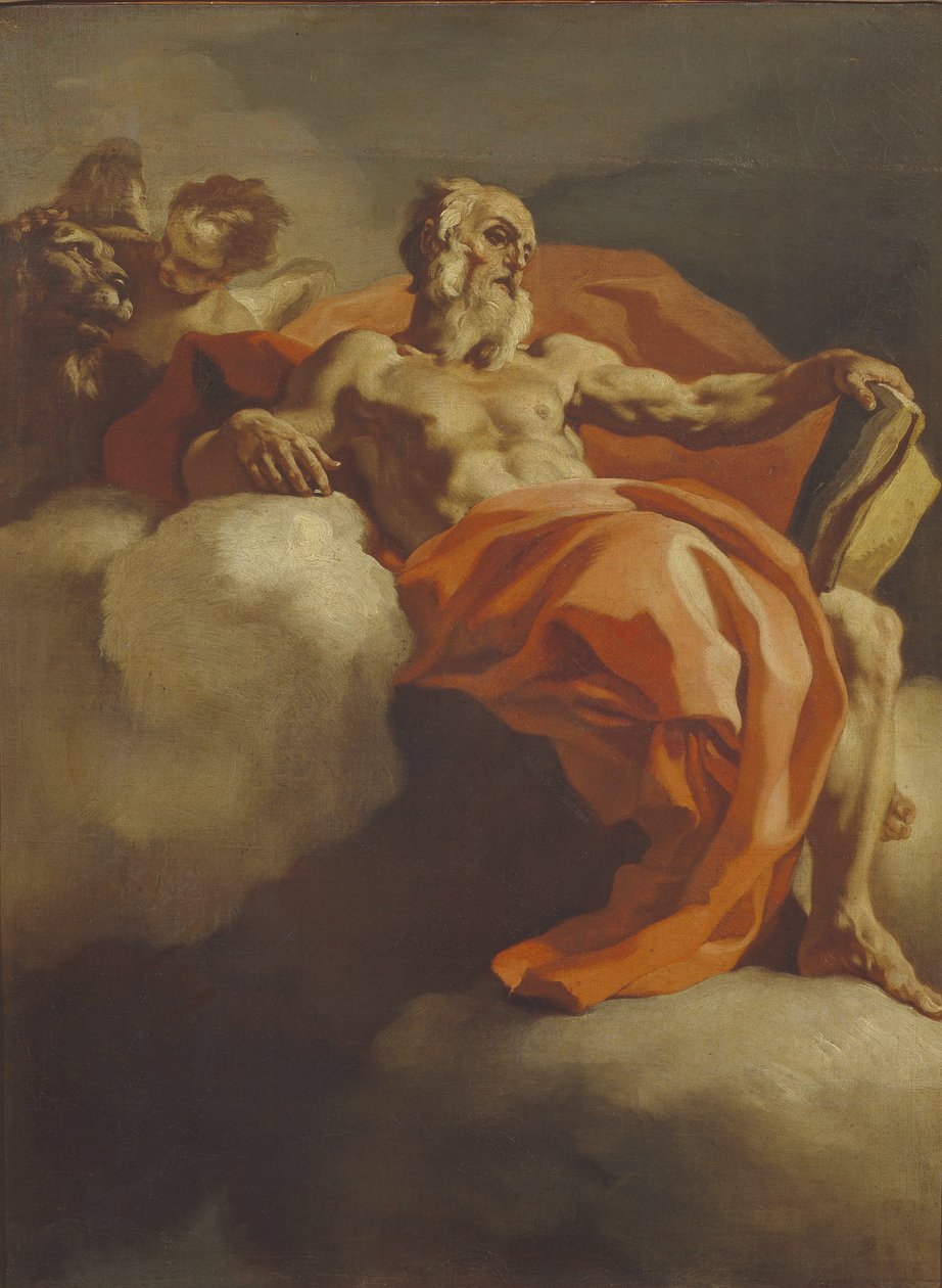 Pyhä Hieronymus, noin 1693. tekijältä Francesco Solimena