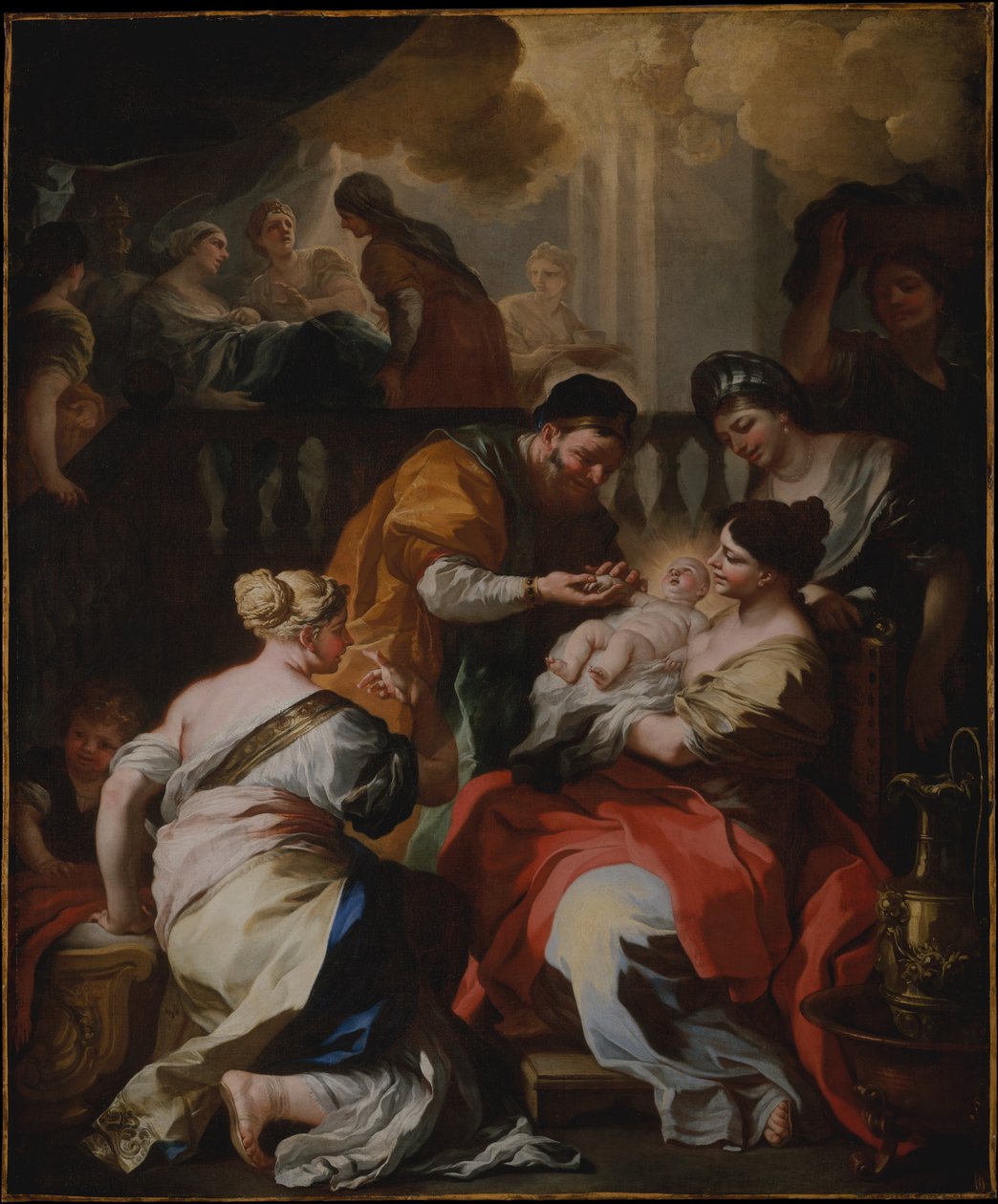 Neitsyen syntymä tekijältä Francesco Solimena