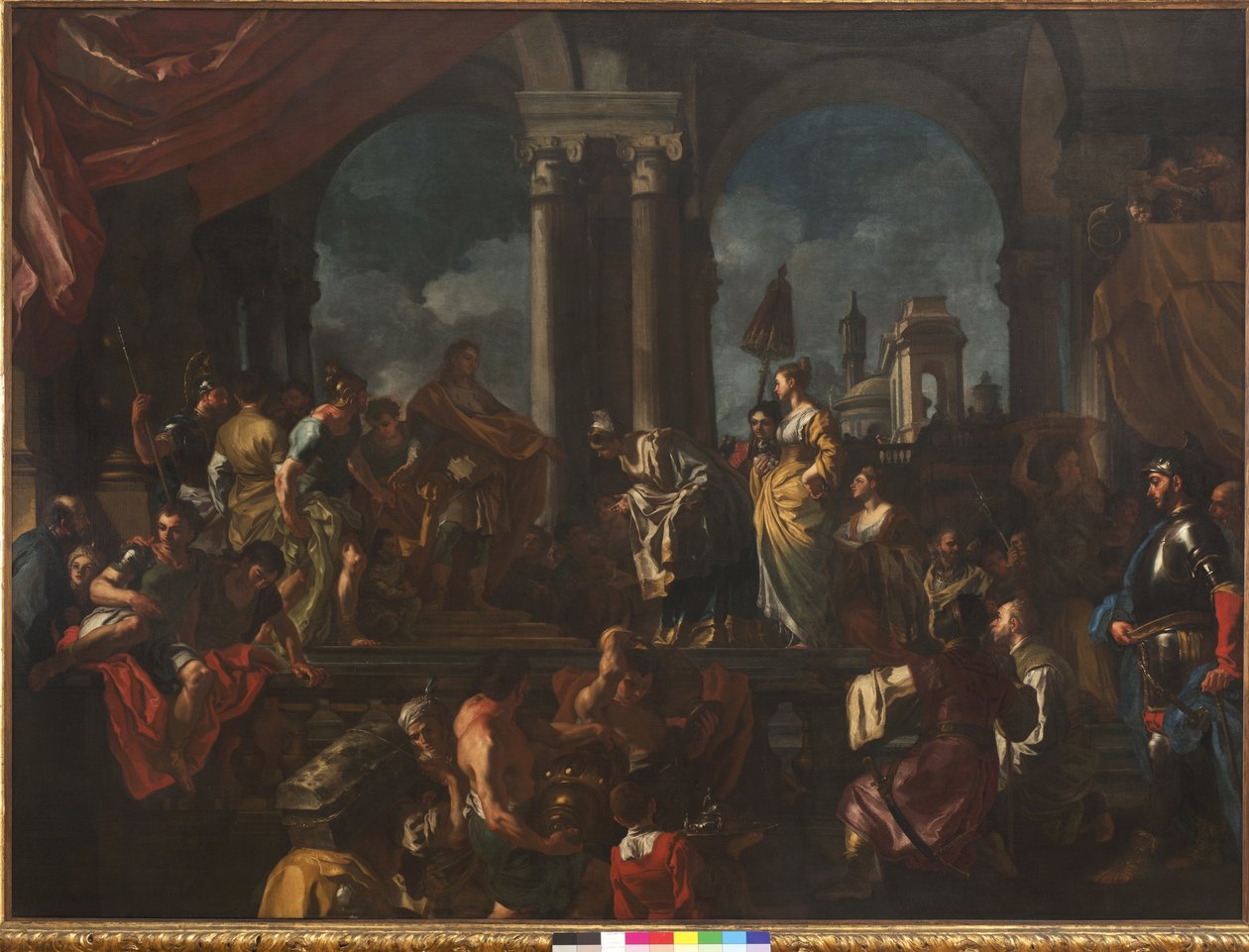 Saban kuningatar, 1720-21 tekijältä Francesco Solimena