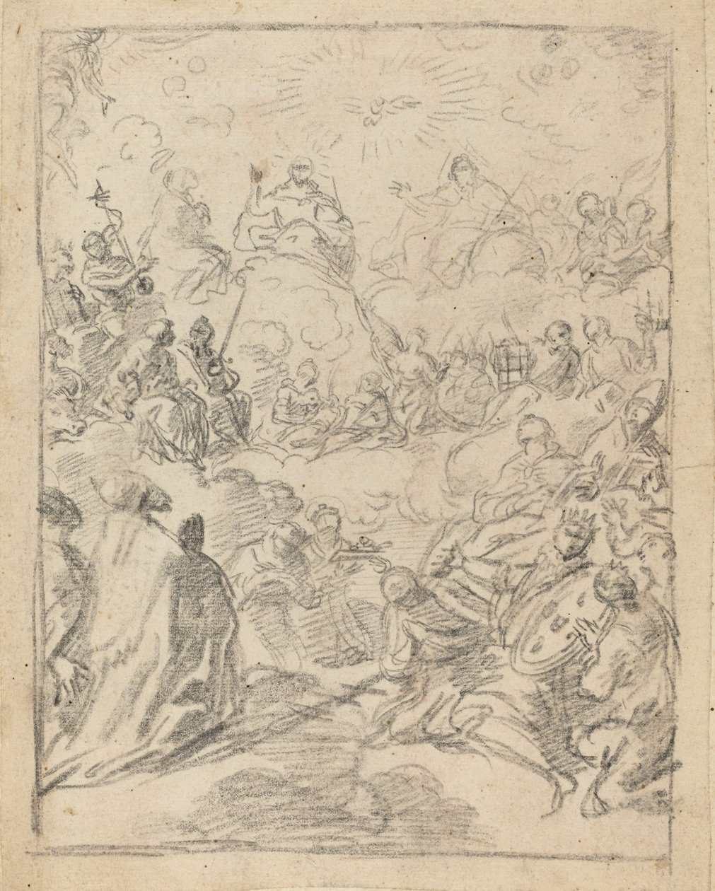 Kolminaisuuden voitto (The Gloria) tekijältä Francesco Solimena