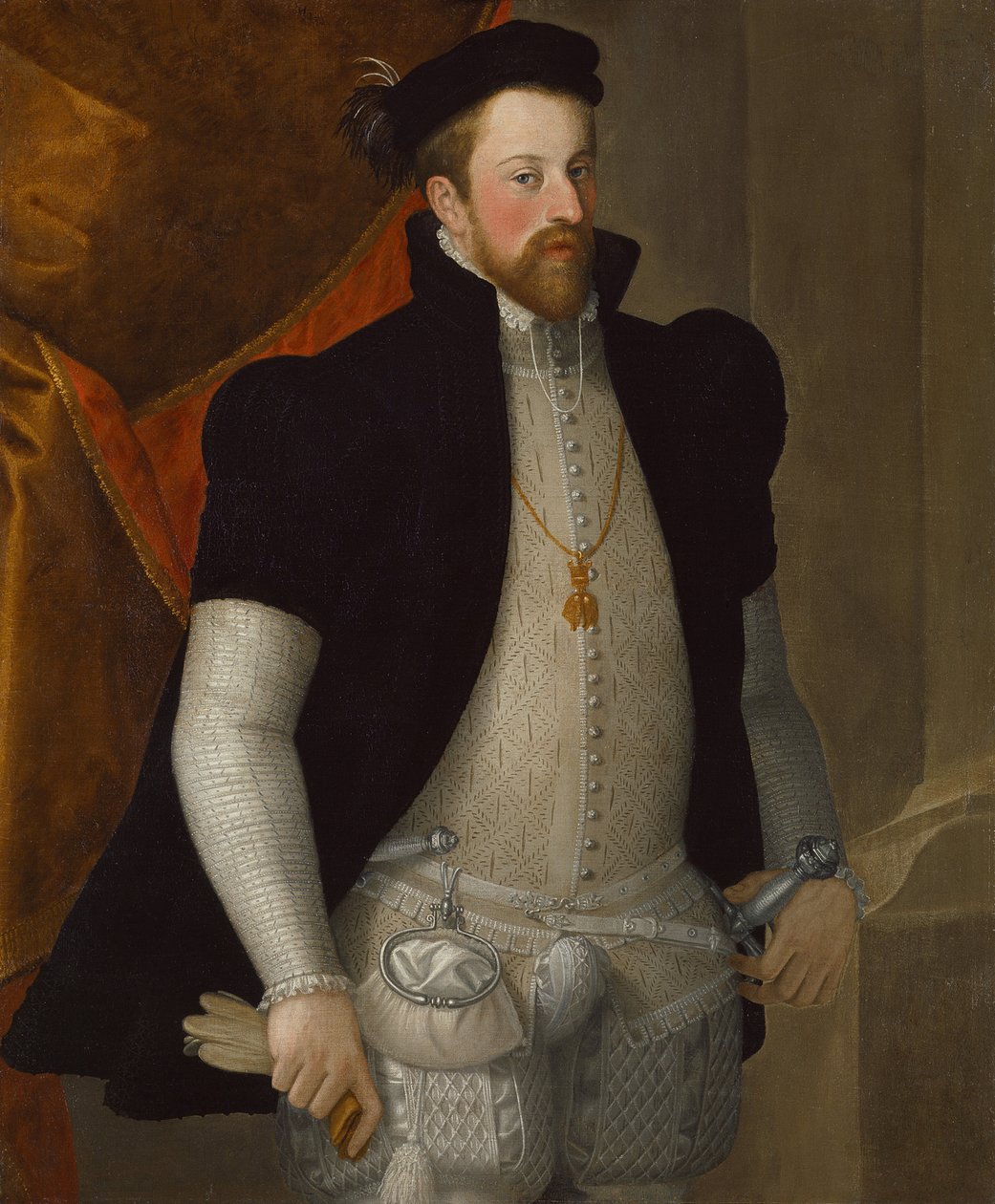 Itävallan arkkiherttua Ferdinand II:n (1529-1595) muotokuva tekijältä Francesco Terzio