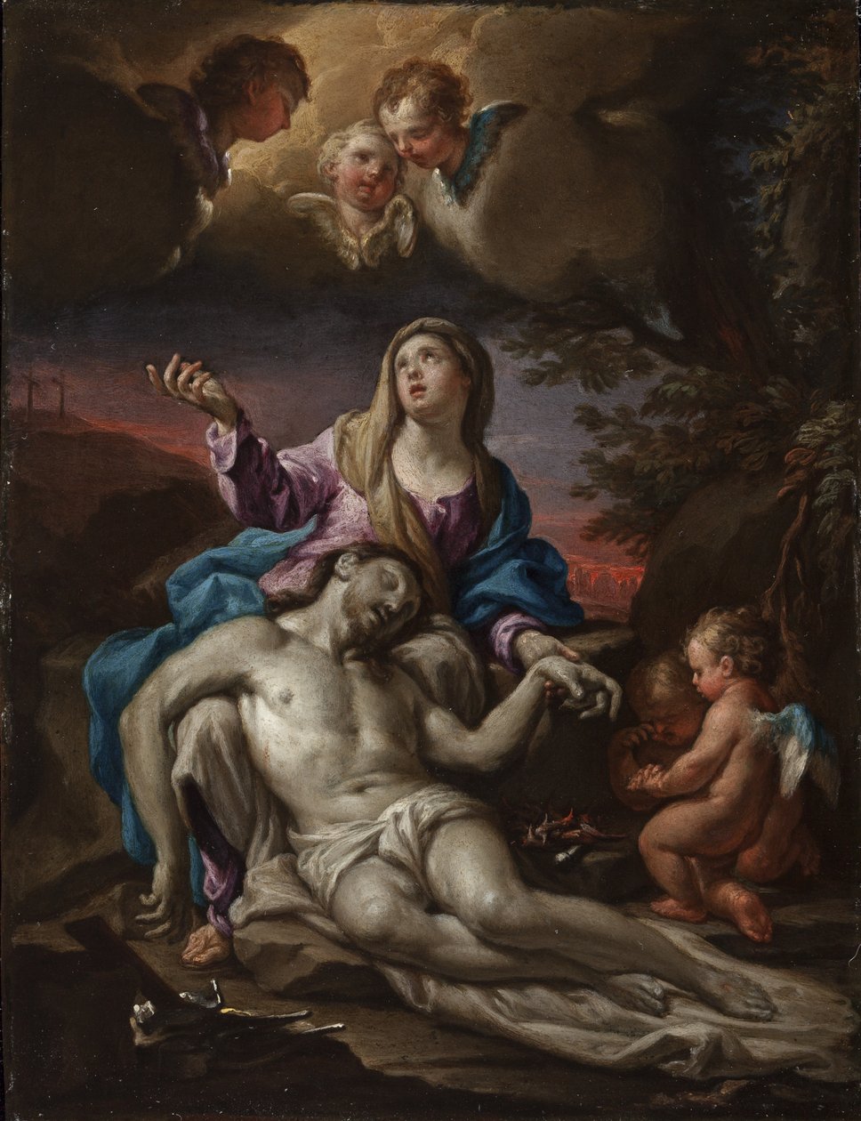 Pietà tekijältä Francesco Trevisani