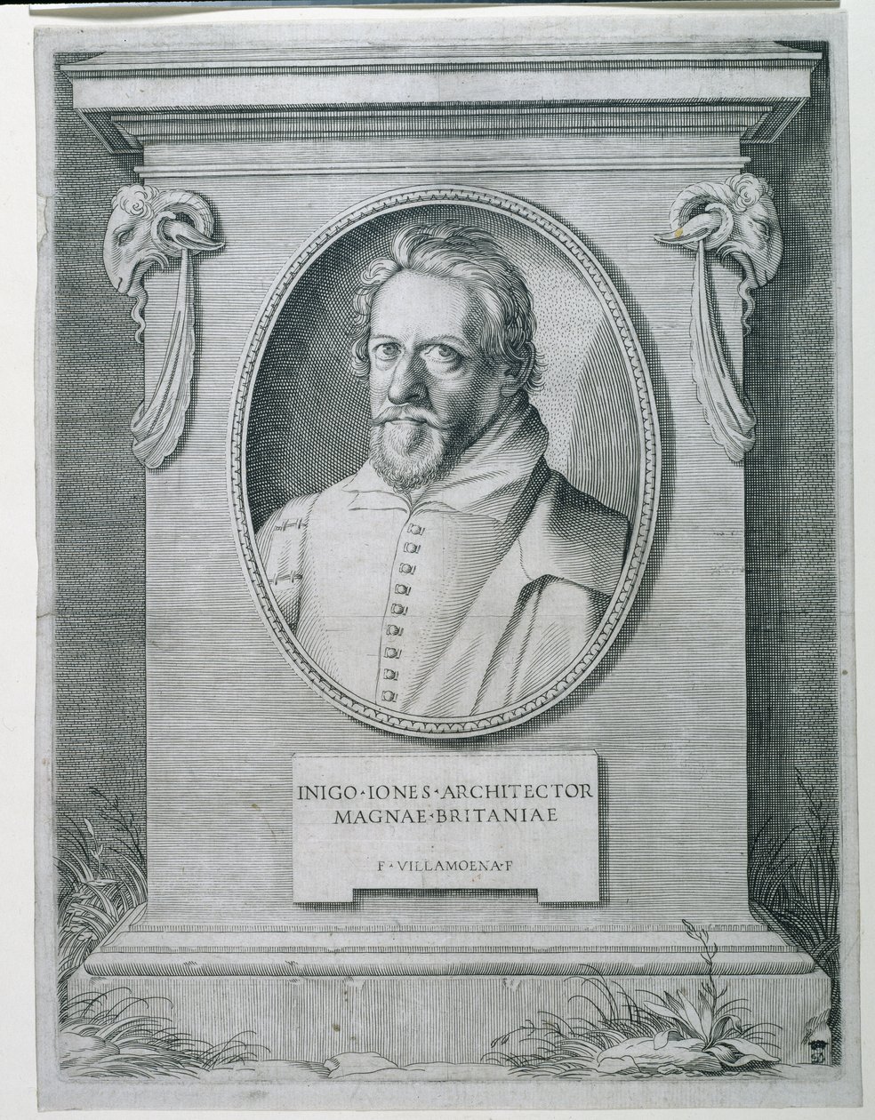 Inigo Jones (kaiverrus) tekijältä Francesco Villamena
