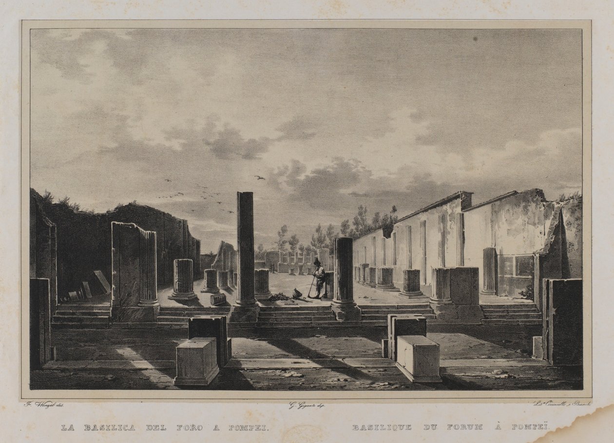 Forum Basilica Pompeijissa tekijältä Francesco Wenzel