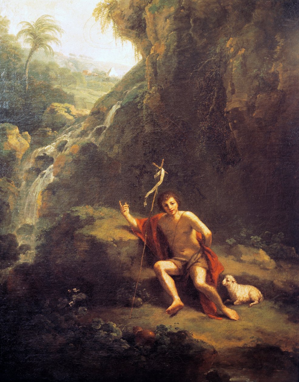 Paisatge amb Sant Joan Baptista finlandès tekijältä Francesco Zuccarelli