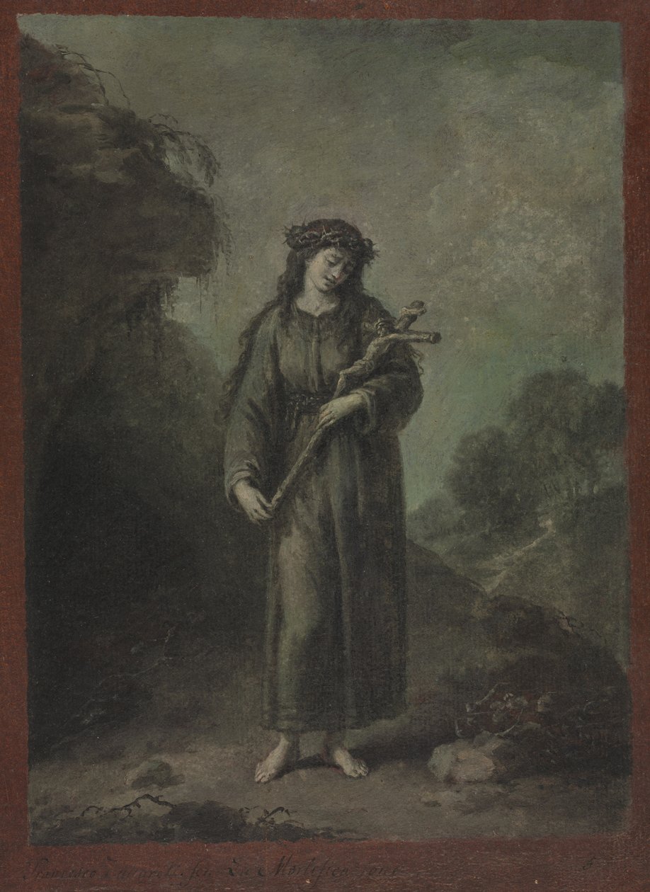 Kuolema, 1763 tai ennen. tekijältä Francesco Zuccarelli