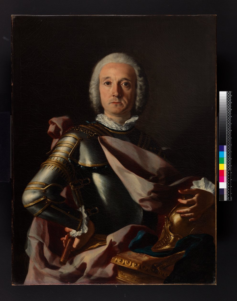 Muotokuva kreivi James Joseph O"Mahoneysta, kenraaliluutnantista napolin palveluksessa. Knight of St Januarius, 1748 tekijältä Francesco de Mura