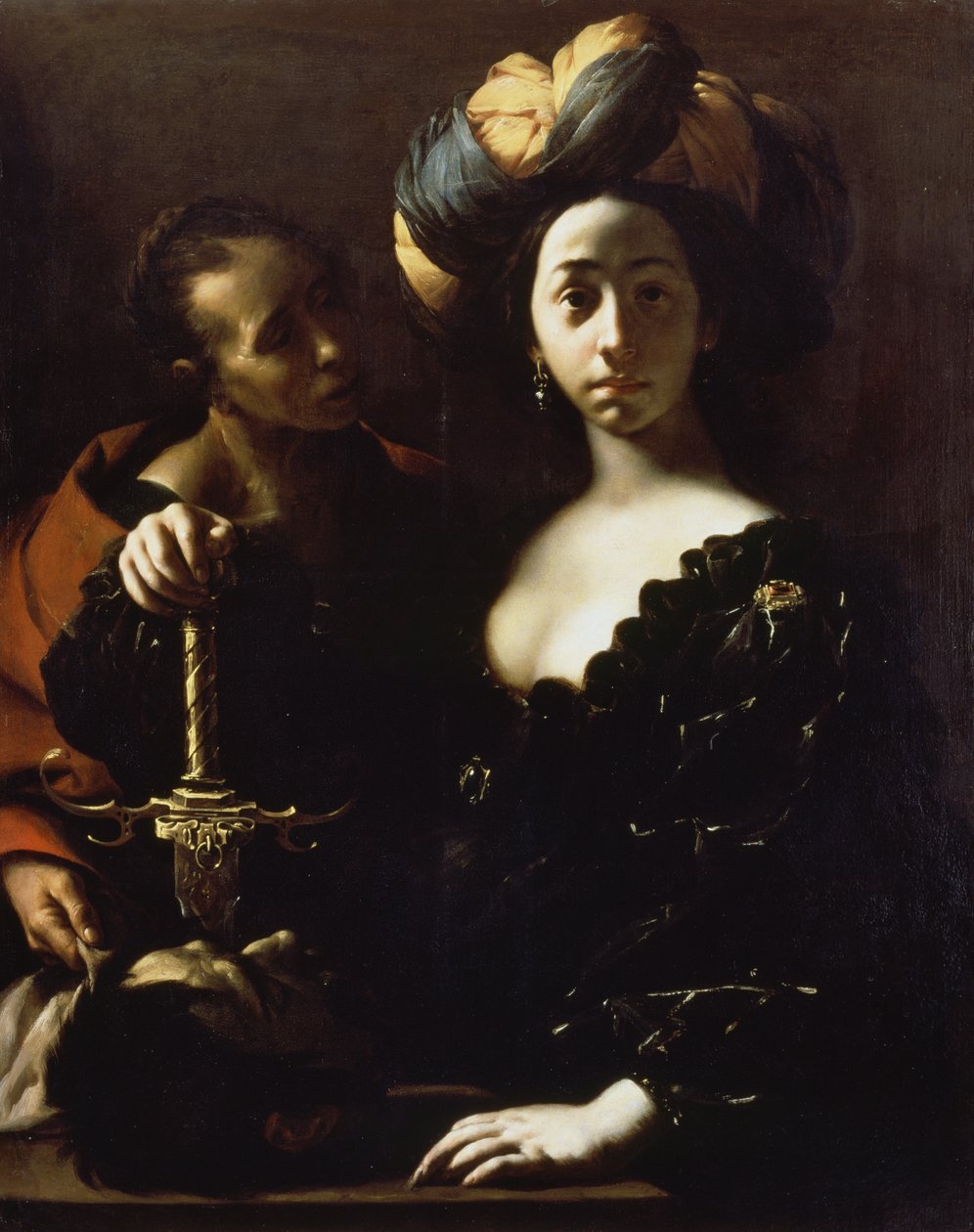 Judith Holofernesin päällikön kanssa tekijältä Francesco del Cairo