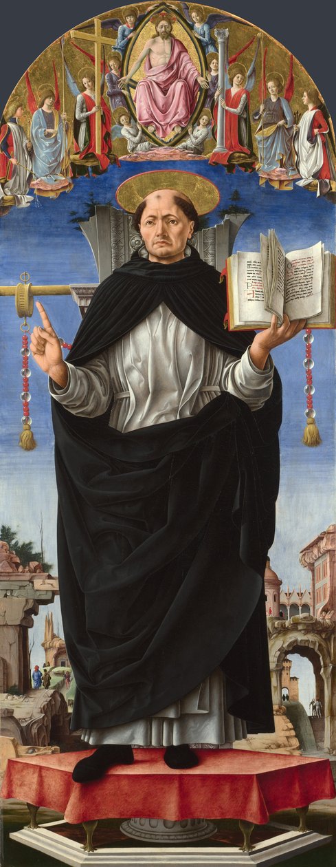 Saint Vincent Ferrer, n. 1473-1475. tekijältä Francesco del Cossa