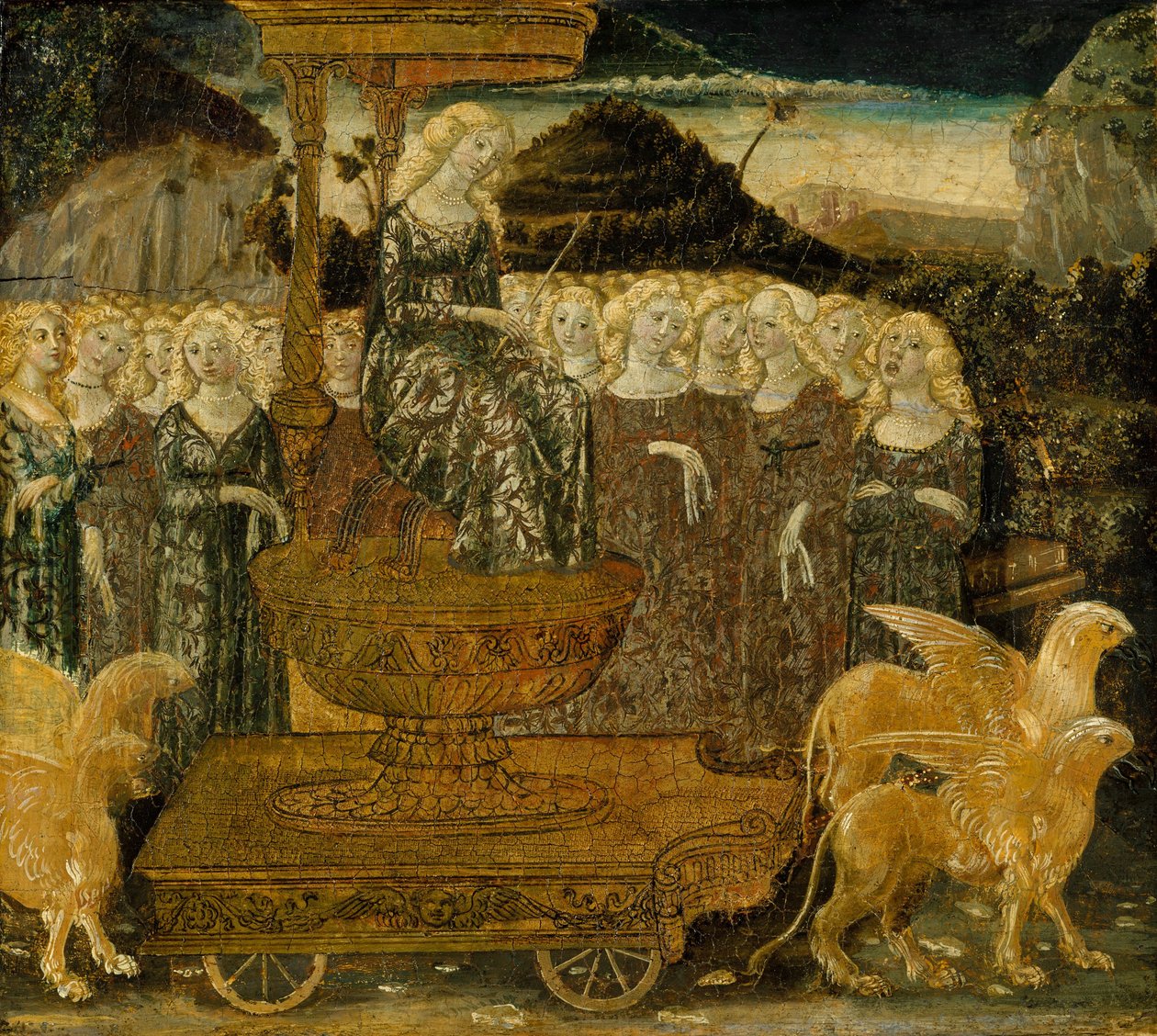 Puhtaan rakkauden jumalatar, 1468-75. tekijältä Francesco di Giorgio Martini