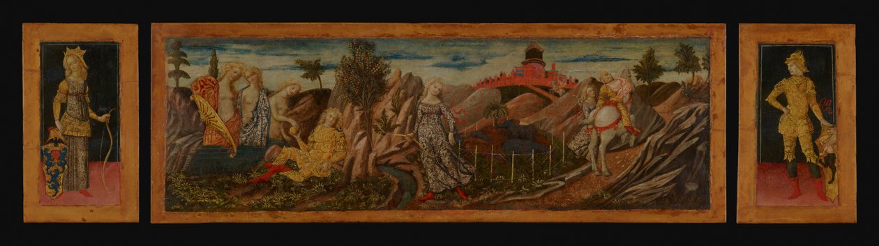 Oenonen ja Pariisin tarina tekijältä Francesco di Giorgio Martini