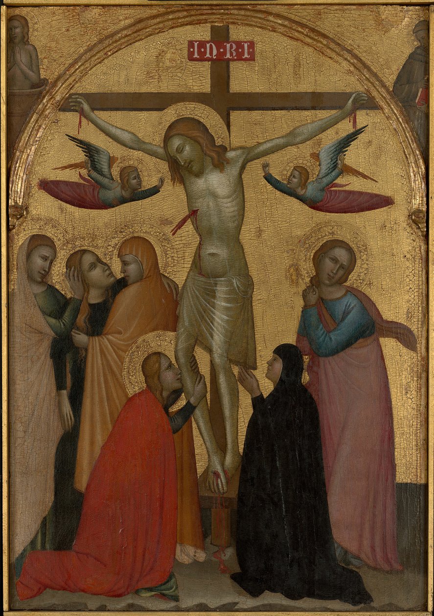 Ristiinnaulitseminen, n. 1370. tekijältä Francescuccio Ghissi