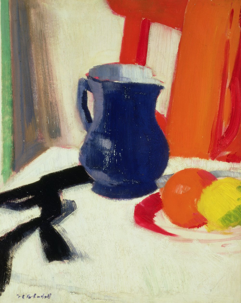 Sininen ja oranssi tekijältä Francis Campbell Boileau Cadell