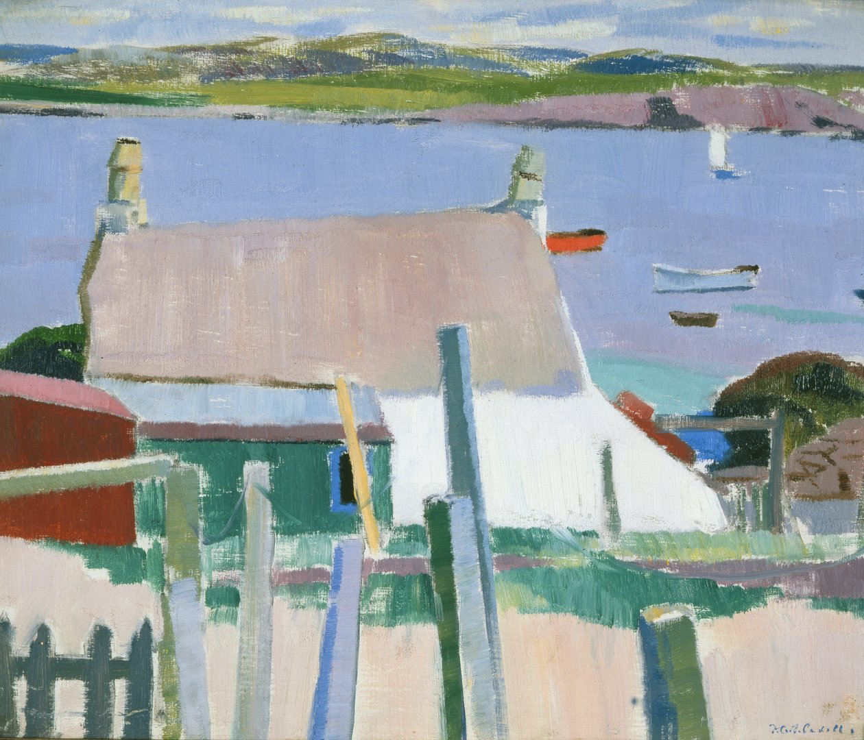 Iona, Towards Mull, n.1927 tekijältä Francis Campbell Boileau Cadell
