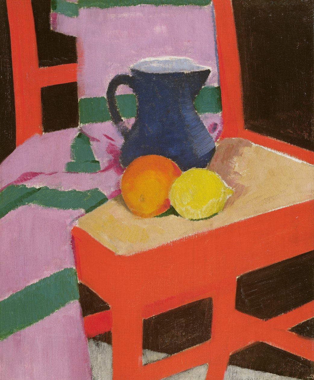 Punainen tuoli (The Blue Jug) n. 1934 tekijältä Francis Campbell Boileau Cadell