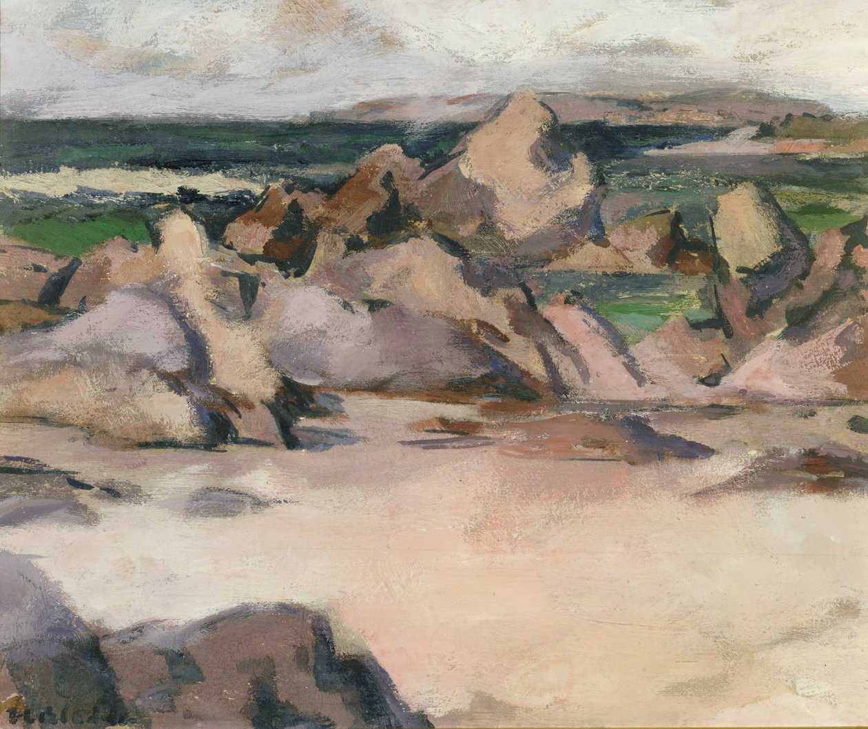 Treshnish Point, North End Iona, noin 1934 tekijältä Francis Campbell Boileau Cadell