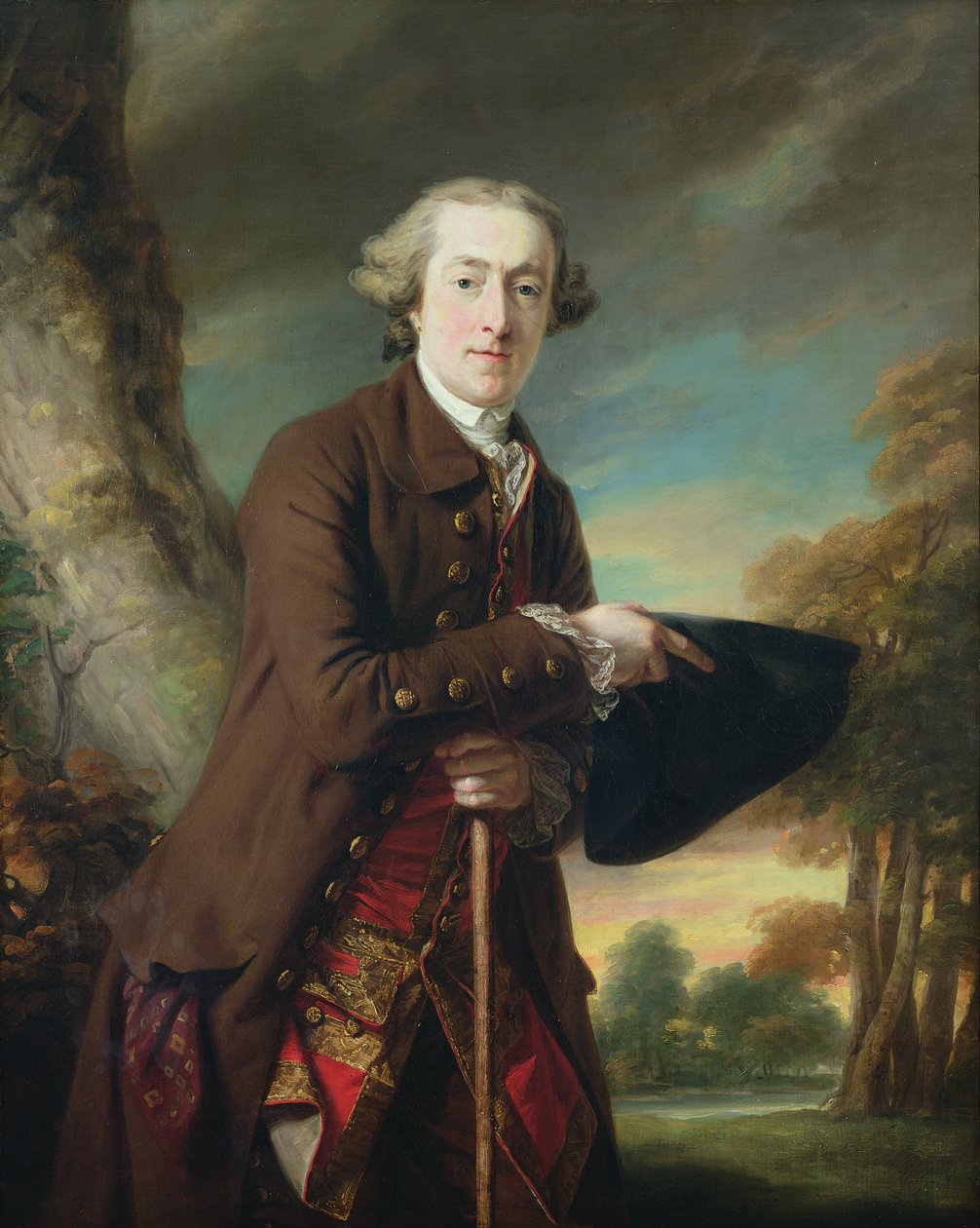 Charles Colmoren muotokuva, n. 1760-1765 tekijältä Francis Cotes