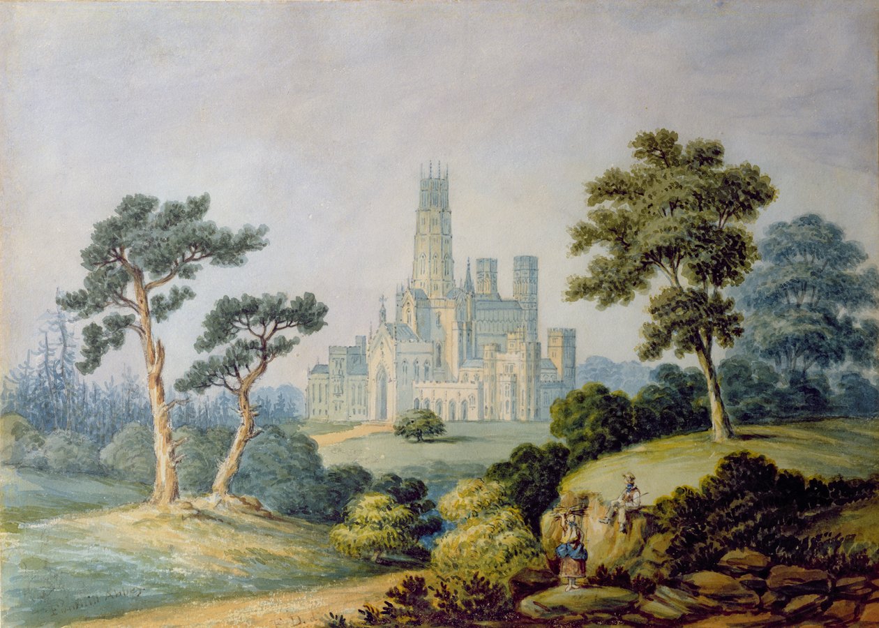 Fonthill Abbey tekijältä Francis Danby