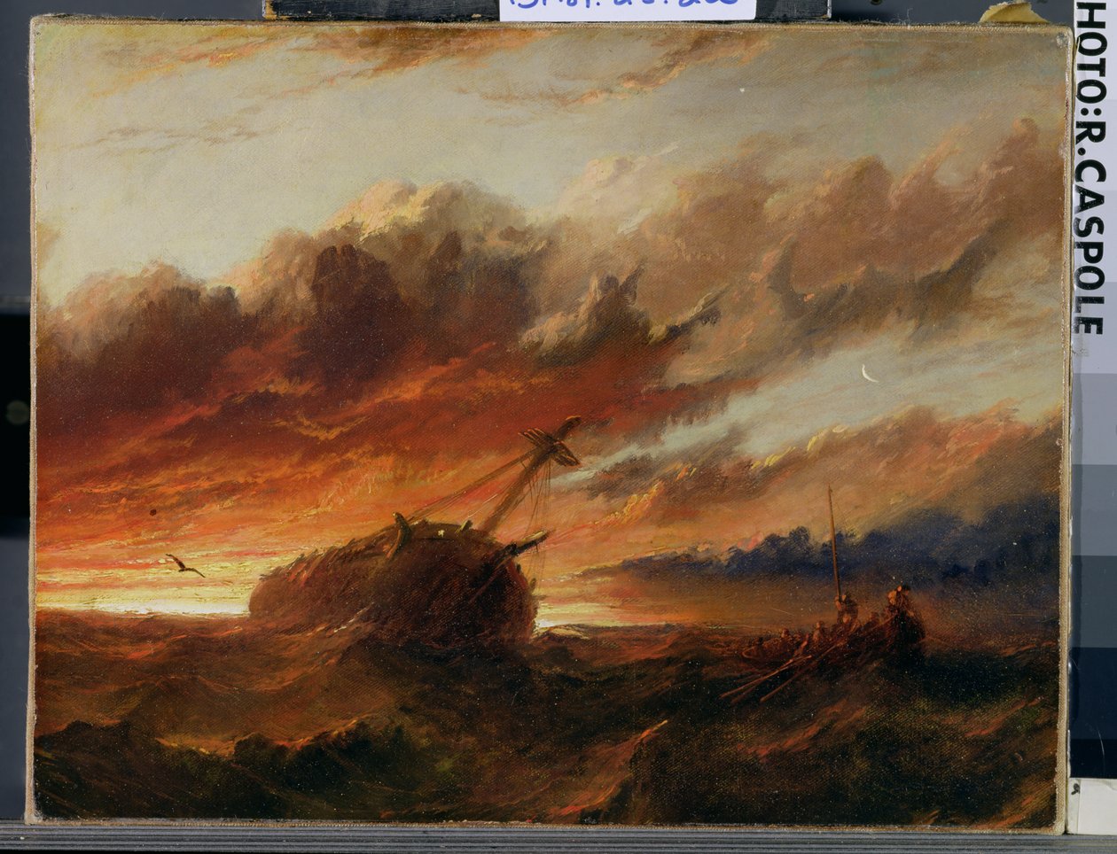 Haaksirikko, noin 1850 tekijältä Francis Danby