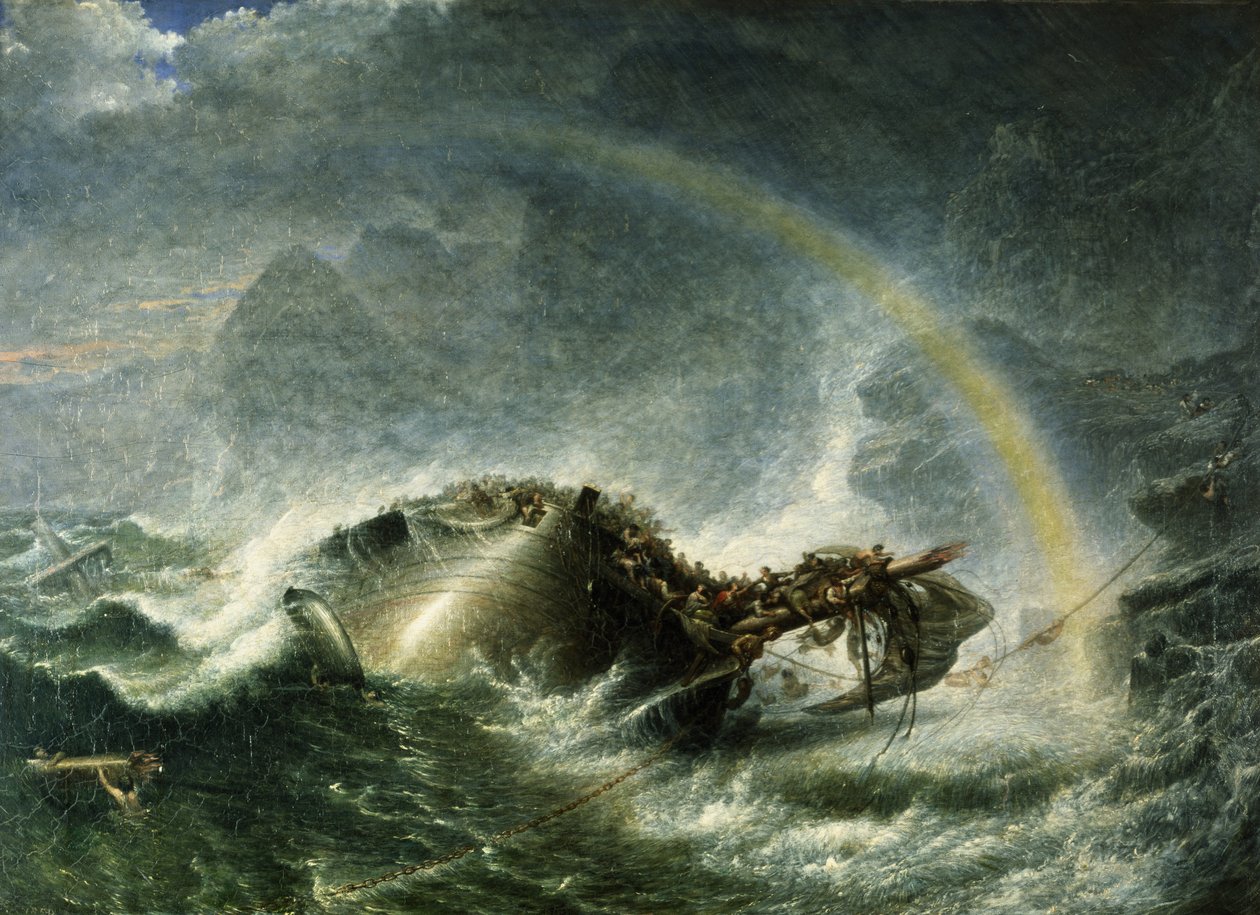Haaksirikko, 1859 tekijältä Francis Danby