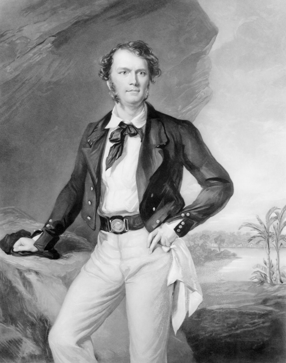 Sir James Brooke (1803-68) Rajah Sarawakista, 1847 tekijältä Francis Grant
