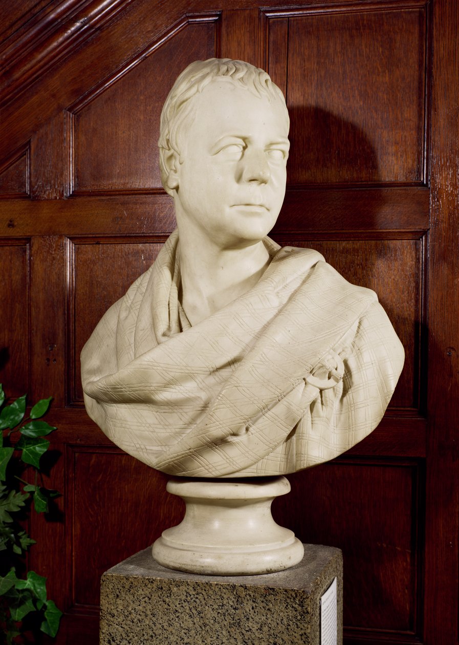 Sir Walter Scott (1771-1832) (marmori) tekijältä Francis Legatt Chantrey