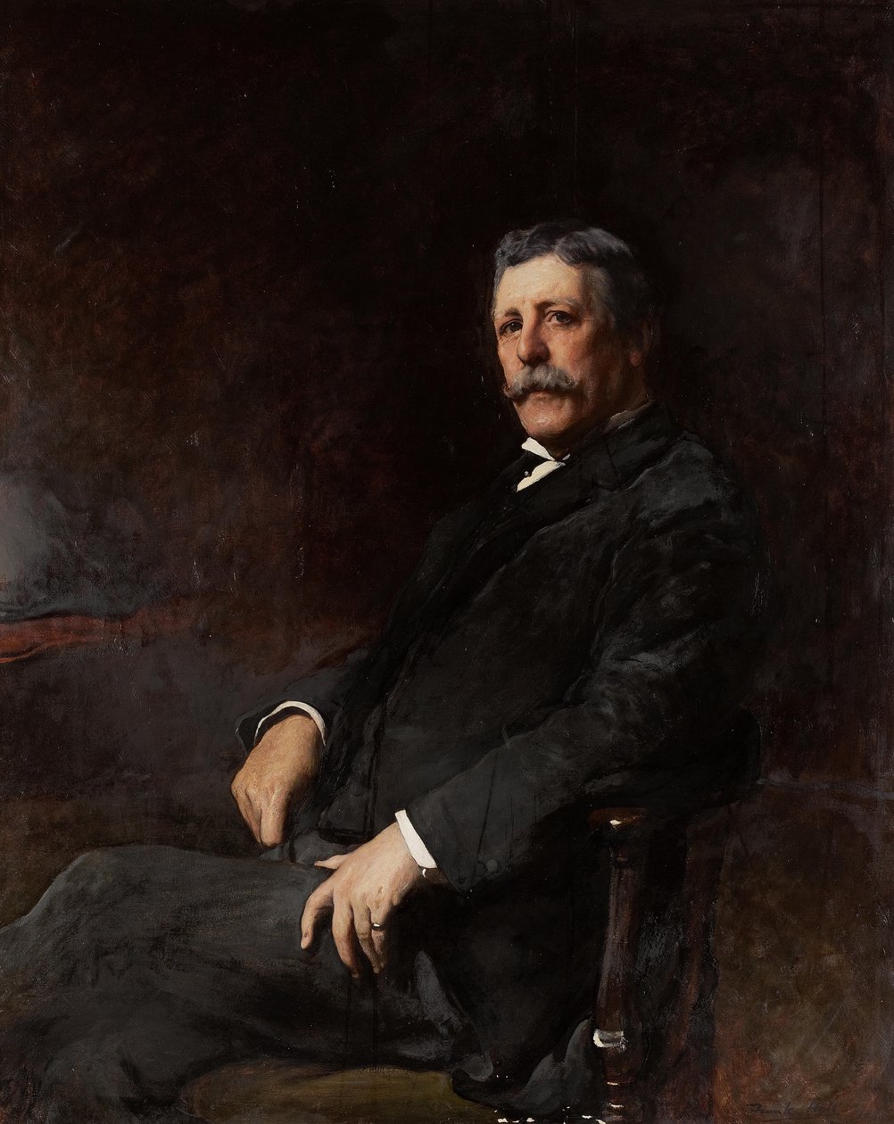 Robert R.Symonin muotokuva tekijältä Francis Montague Holl