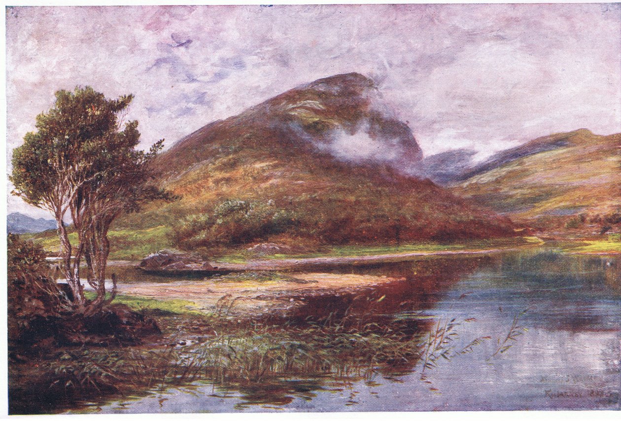 The Eagles Nest, Killarney, alkaen Peeps at Many Lands: Charles, 1909 tekijältä Francis S. Walker