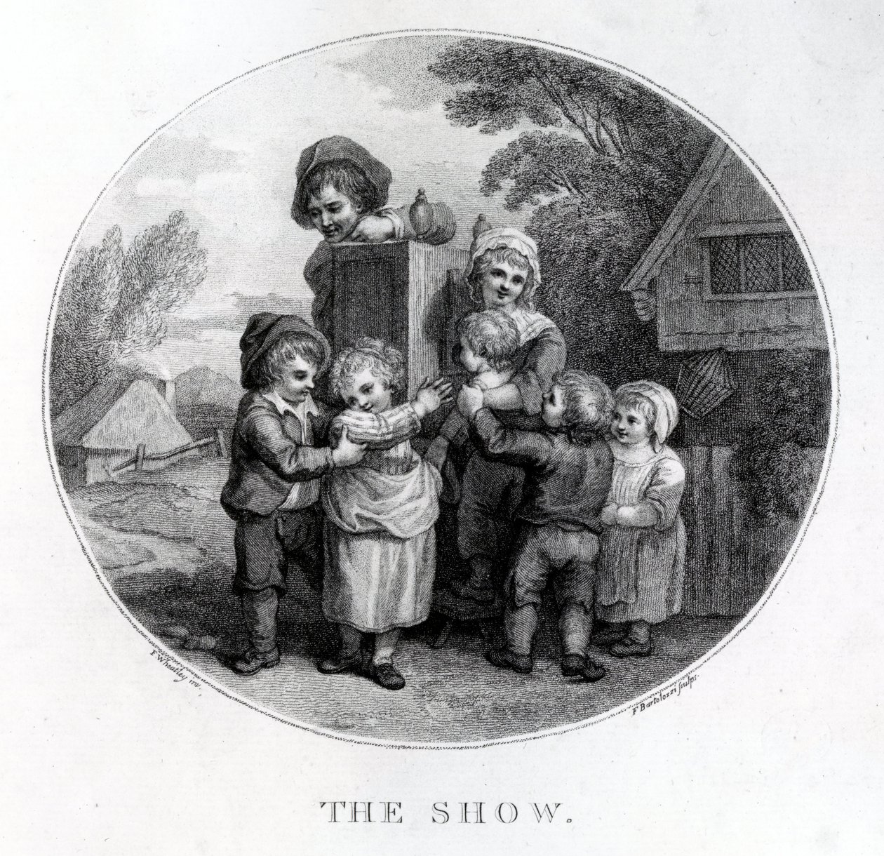 The Peep Show, 1789 tekijältä Francis Wheatley