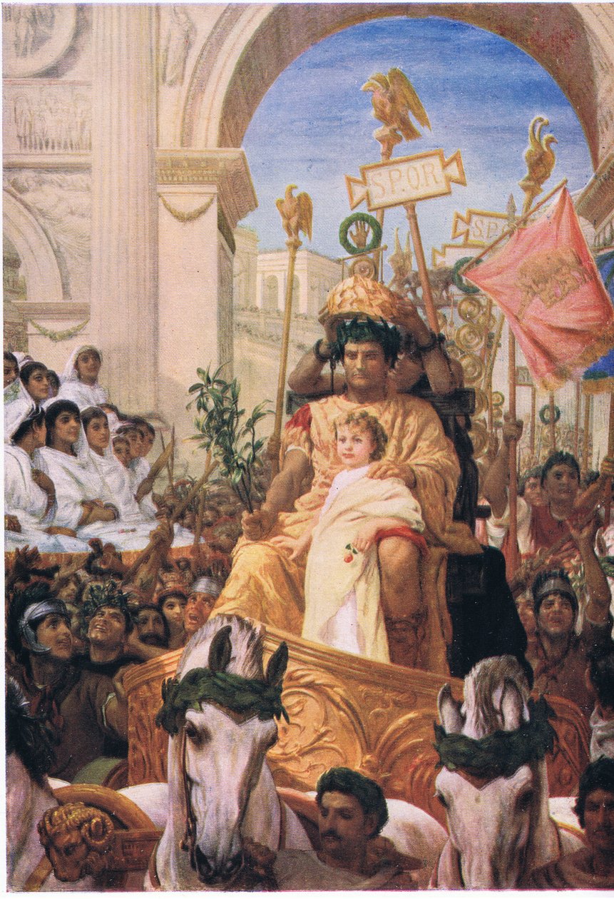 A Roman Triumph, The Gresham Publishing Company Ltd, 1920. tekijältä Francis William Topham