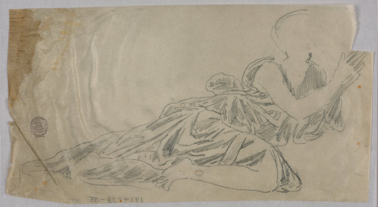 Drapery-tutkimus tekijältä Francis Augustus Lathrop