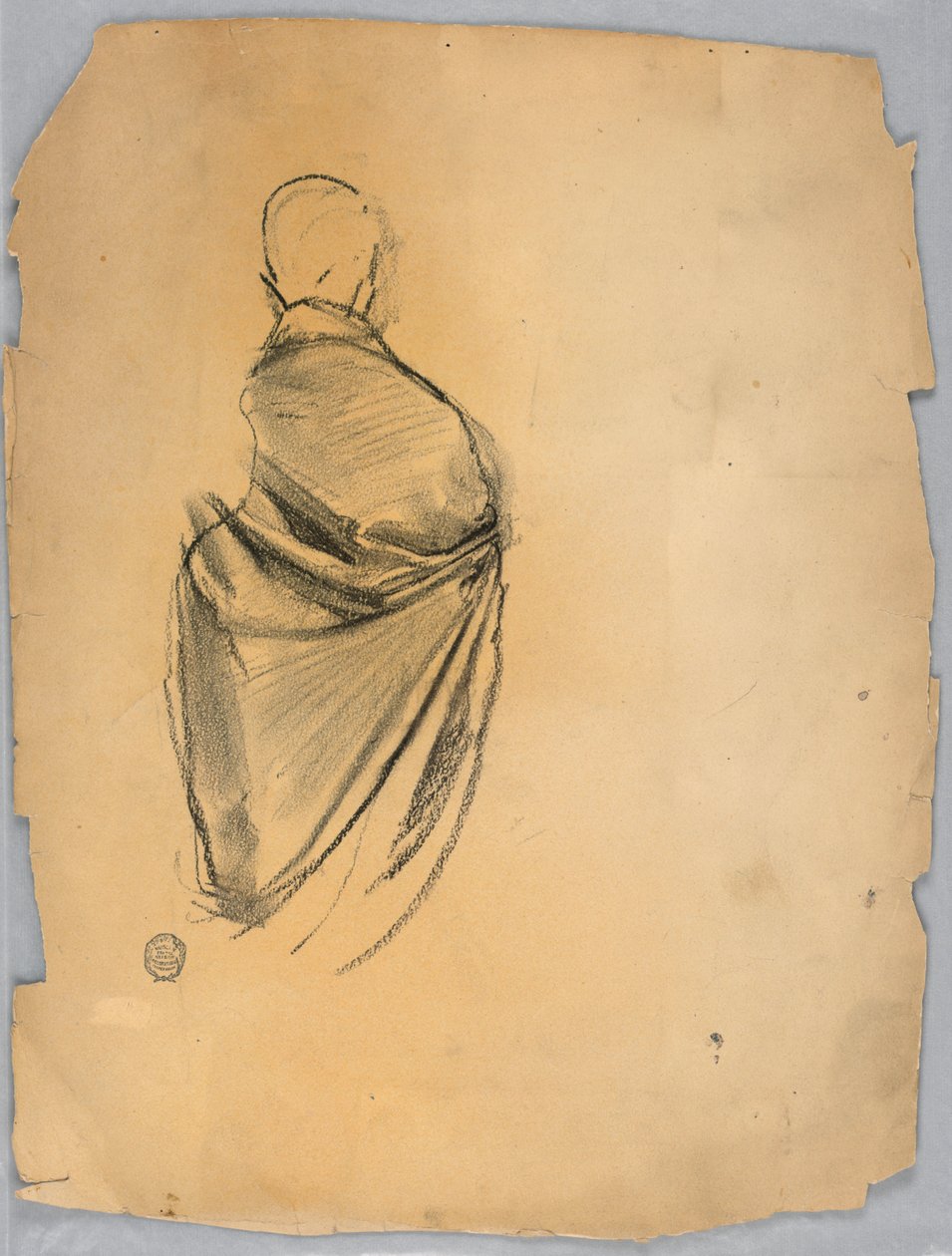 Figuuri verhoilla tekijältä Francis Augustus Lathrop