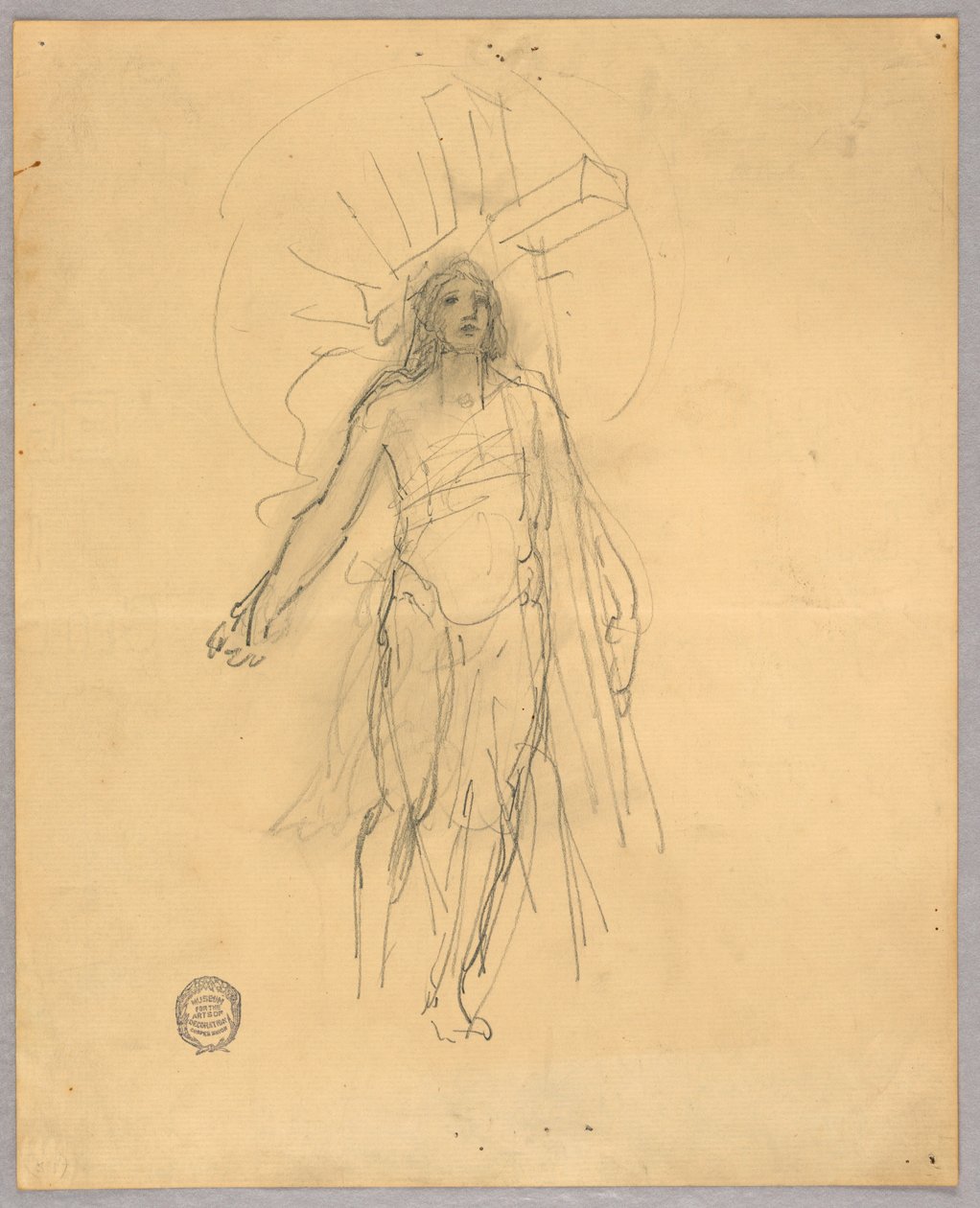 Piirros Keskihahmosta Ascensionissa tekijältä Francis Augustus Lathrop