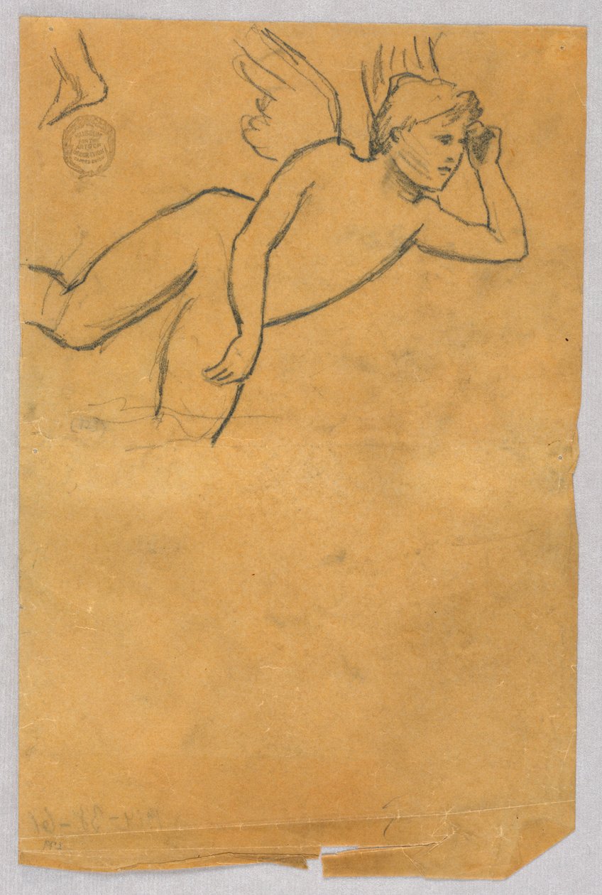 Luonnos Puttoon tekijältä Francis Augustus Lathrop