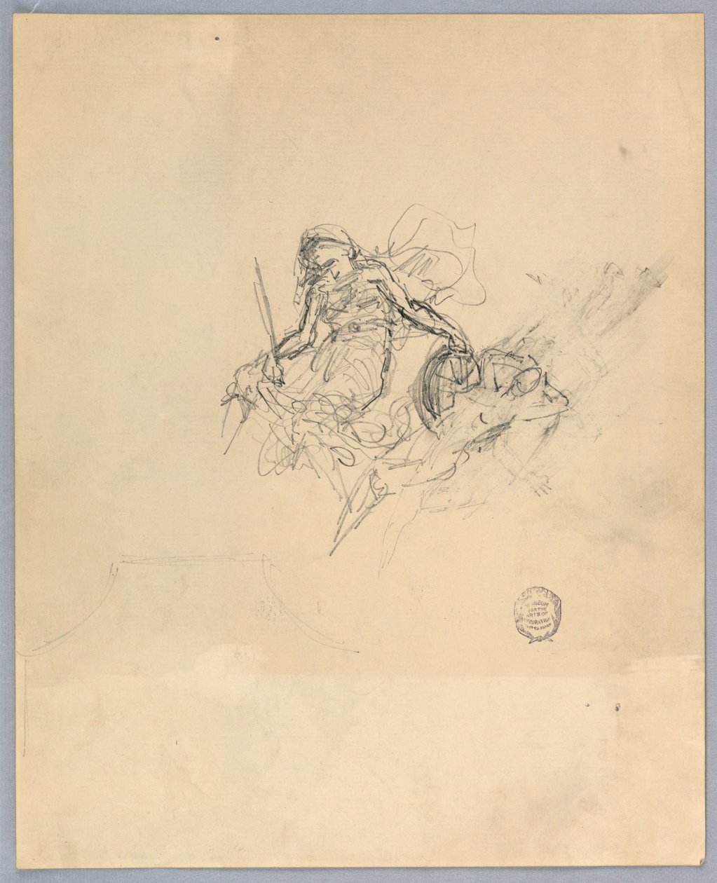 Luonnos Fortunasta tekijältä Francis Augustus Lathrop