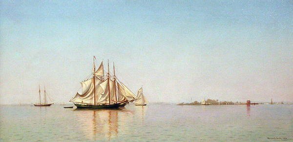 City Islandin ulkopuolella New Yorkissa tekijältä Francis Augustus Silva