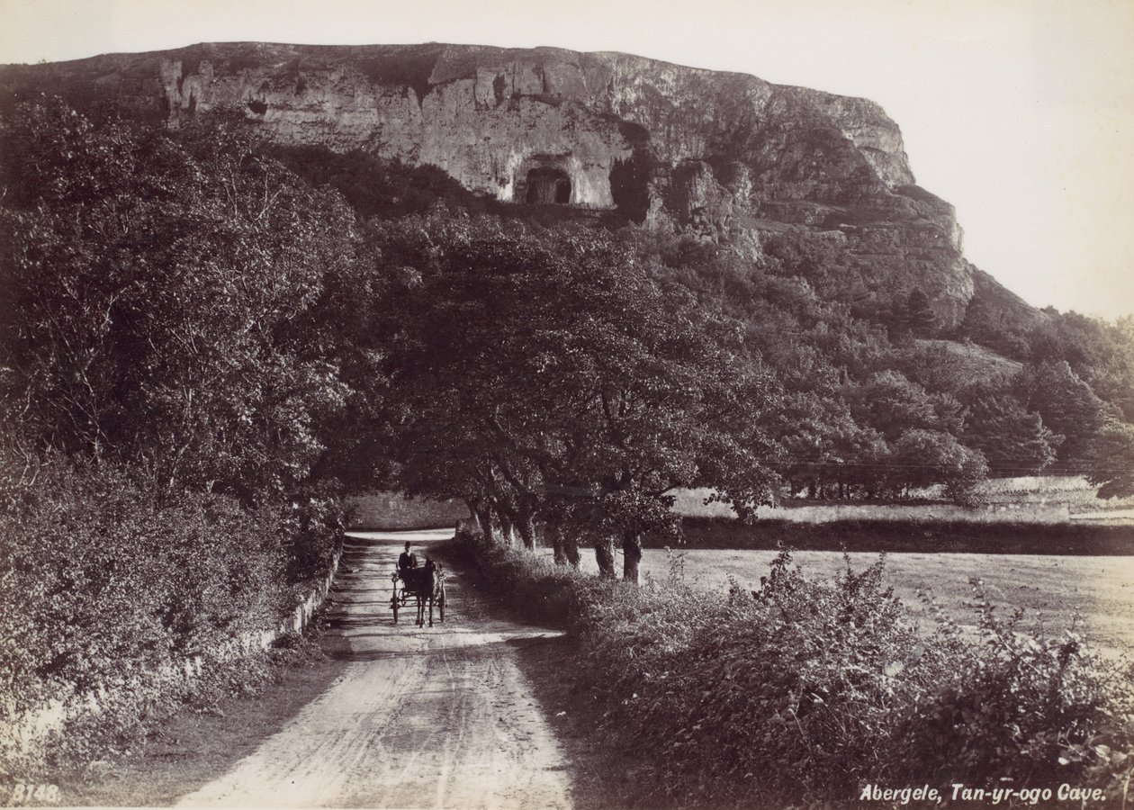 Abergele, Tan-yr-ogon luola, 1870-luku. tekijältä Francis Bedford