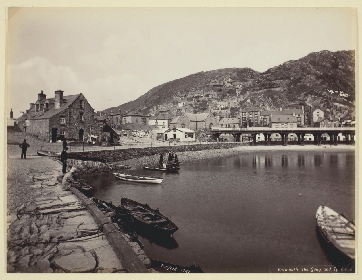 Barmouth, Quay ja Ty Gwyn tekijältä Francis Bedford