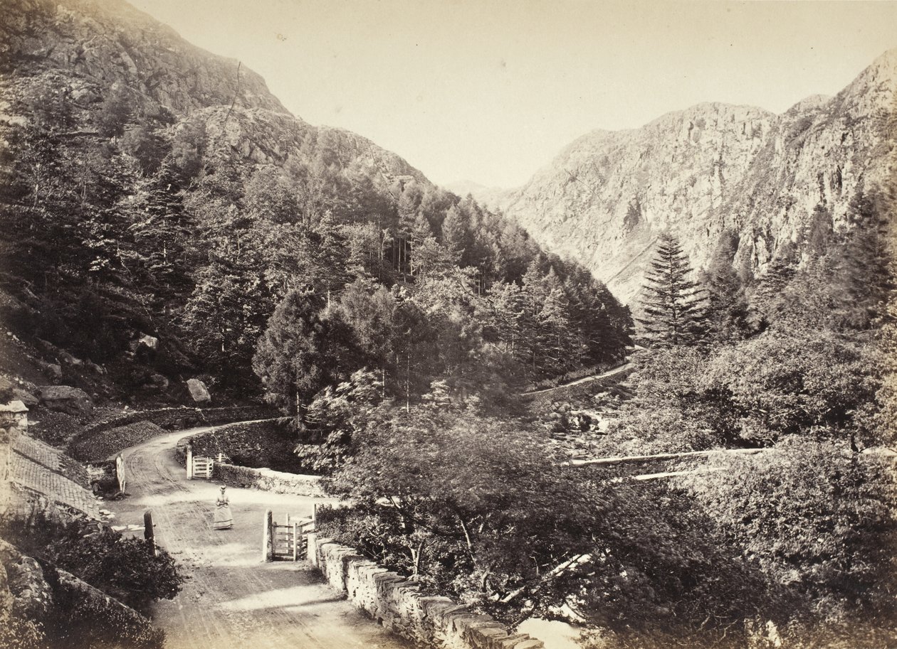 Beddgelert, Aberglaslynin sola tieltä nähtynä (515) tekijältä Francis Bedford