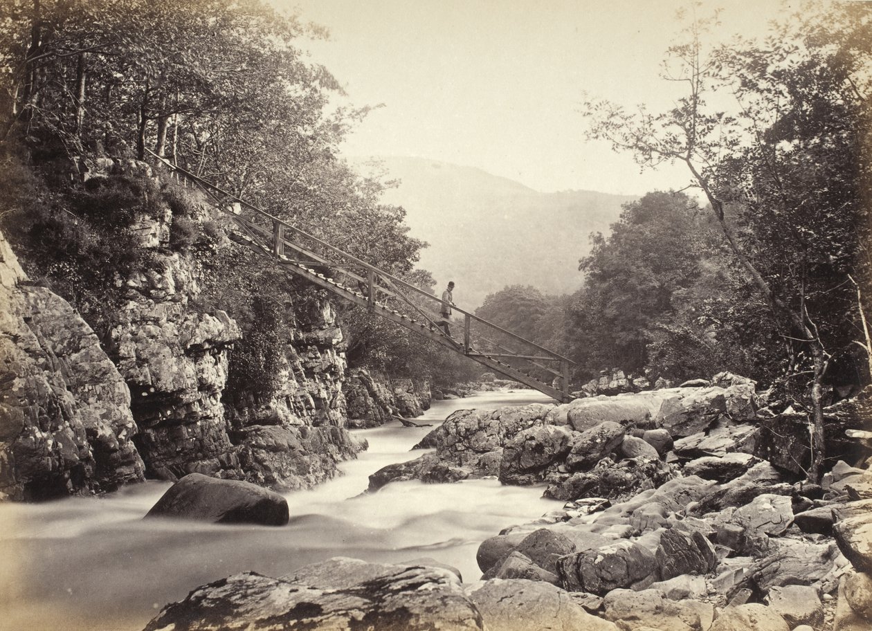 Bettws-y-Coed, kaivostyöläisen silta (693) tekijältä Francis Bedford