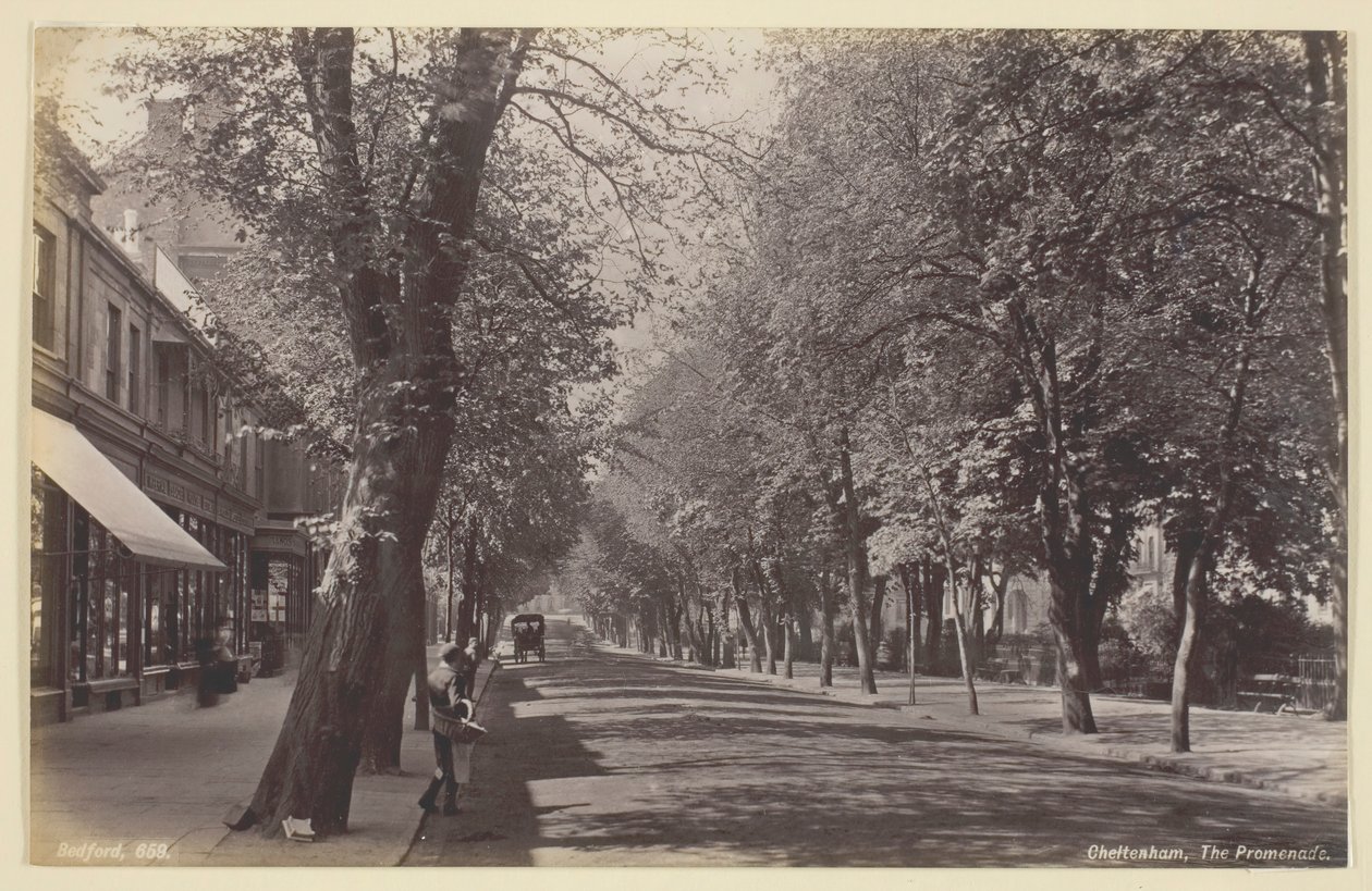 Cheltenham, Promenade, 186094. tekijältä Francis Bedford