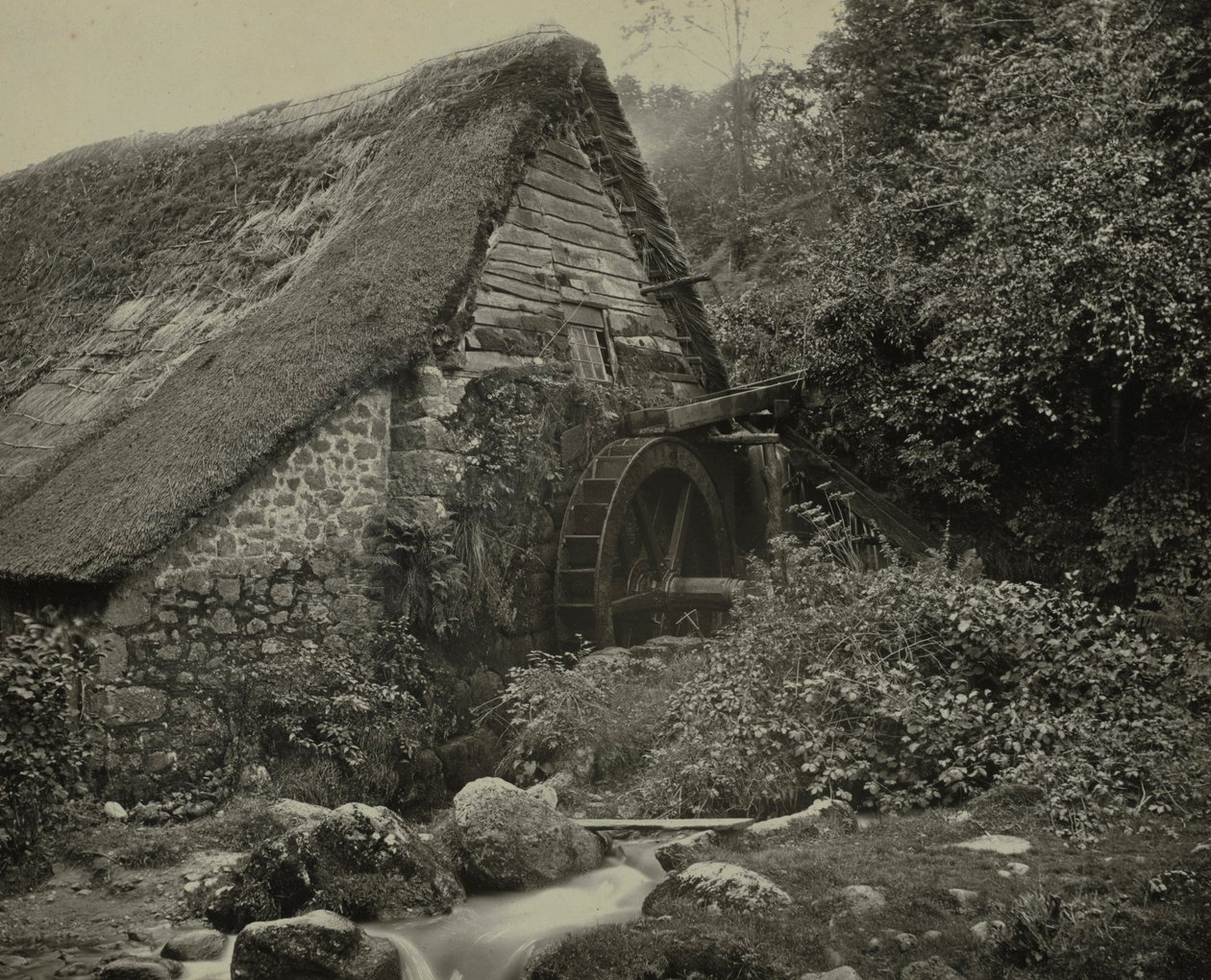 Holy Street Mill, 1860-luvun lopulla. tekijältä Francis Bedford